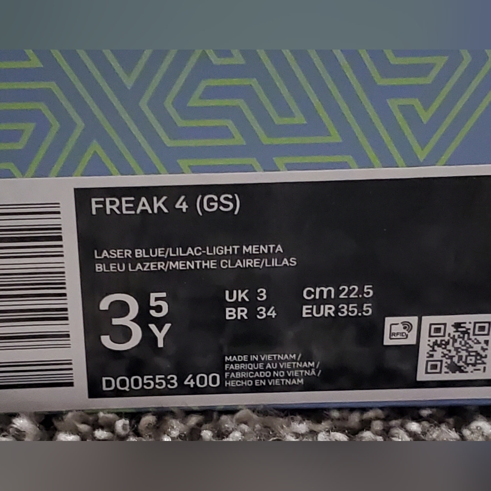 NIKE Zoom Freak 4 GS - BIRTHSTONE - Picture 6 of 9